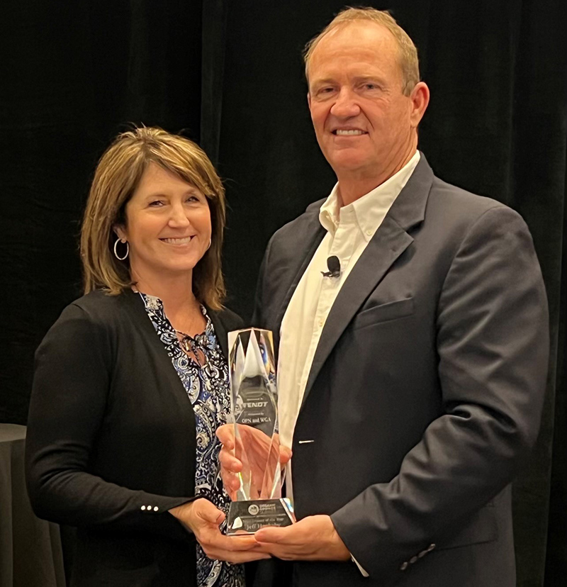 Jeff Huckaby named Grower of the Year at OGS The Packer